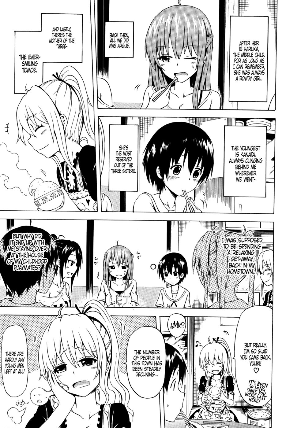 Hentai Manga Comic-Natsumitsu X Harem-Chapter 1-17